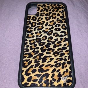 WildFlower iPhone XR animal print case